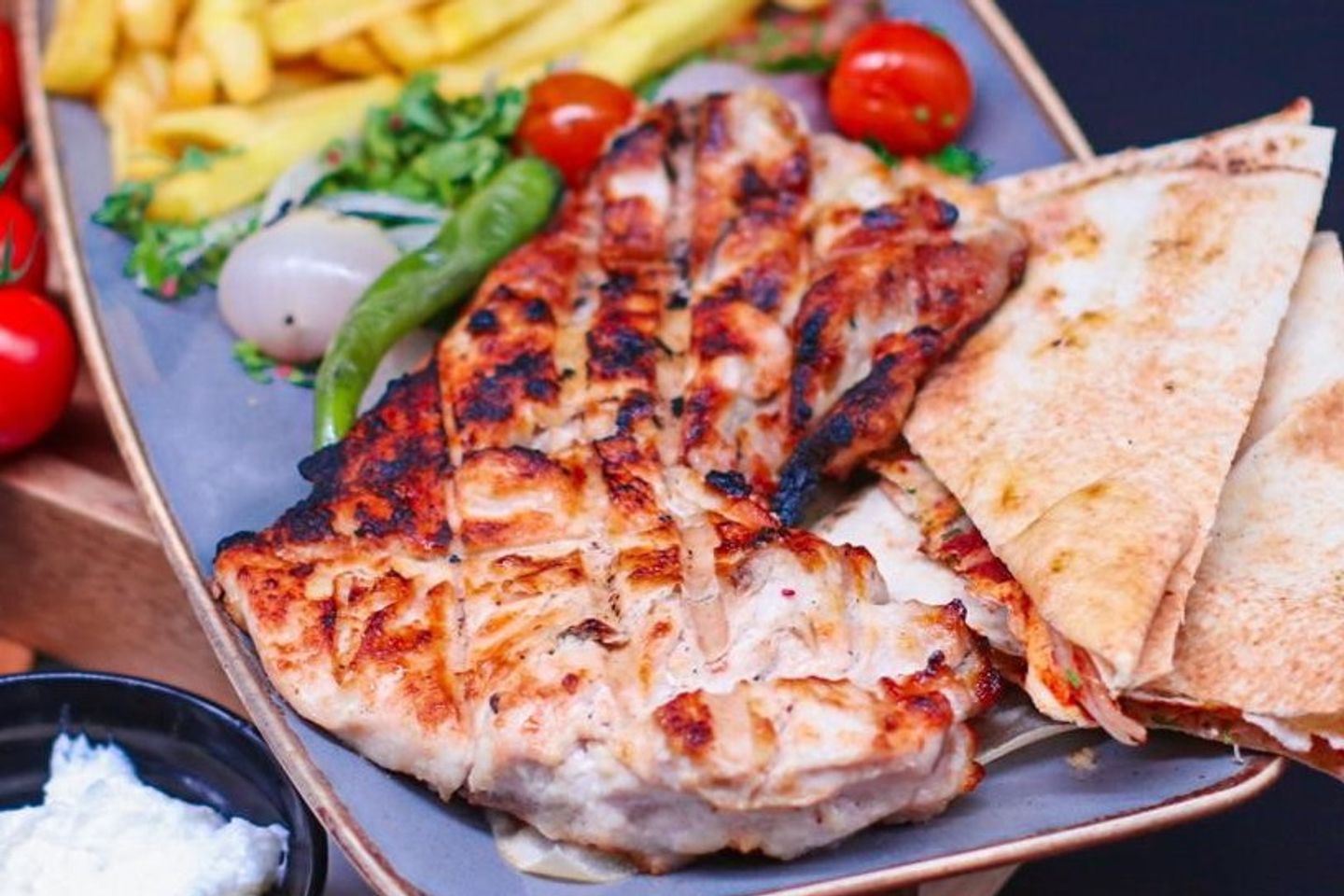 Half Grilled Chicken