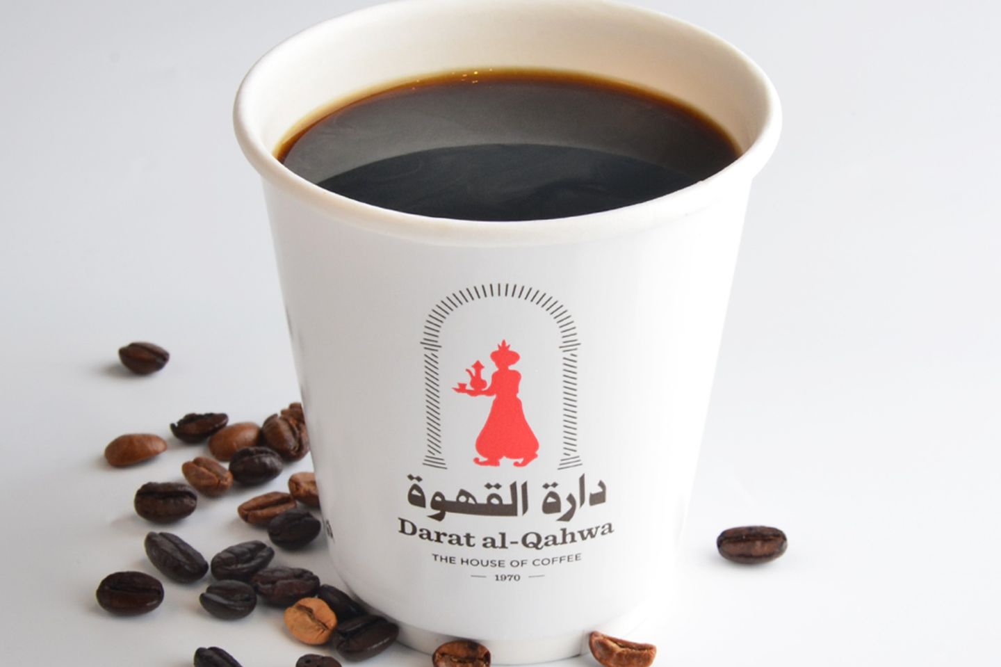 قهوة امريكانو بالحليب - قهوة امريكانو وسط
