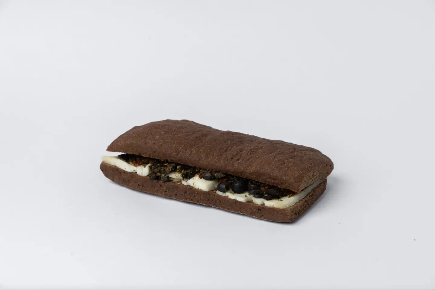 Halloumi Olive Brown Ciabatta