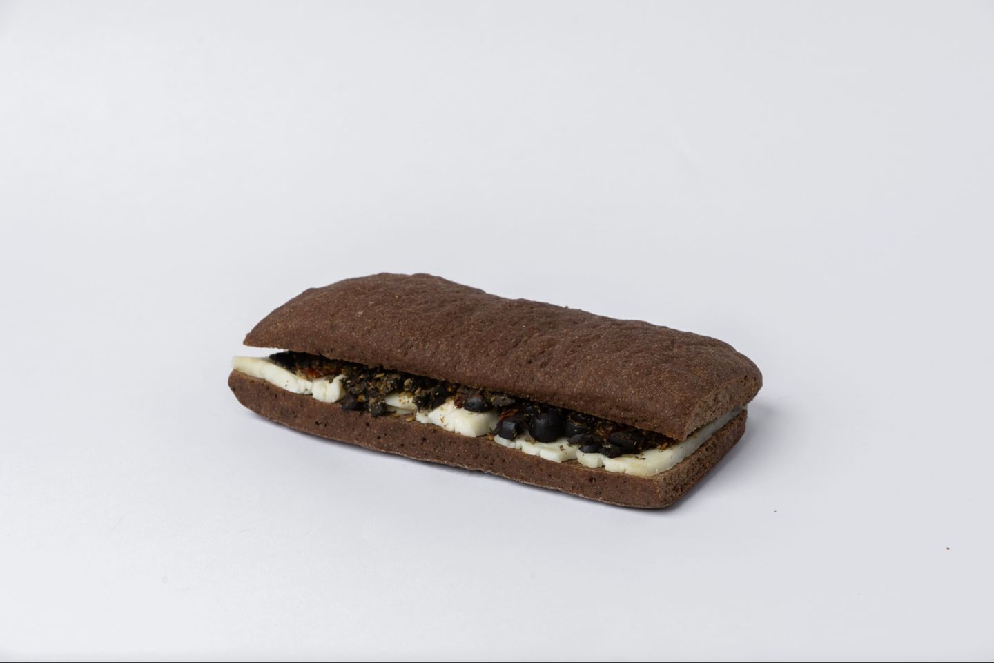 Halloumi Olive Brown Ciabatta