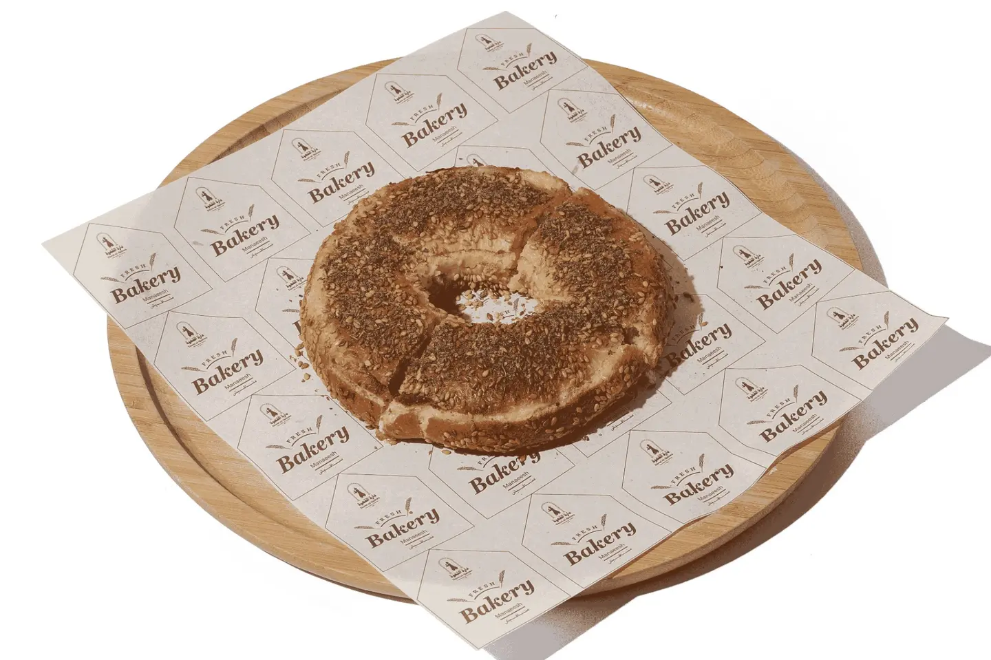 Da Q Kaak (Simit) Double Cheese