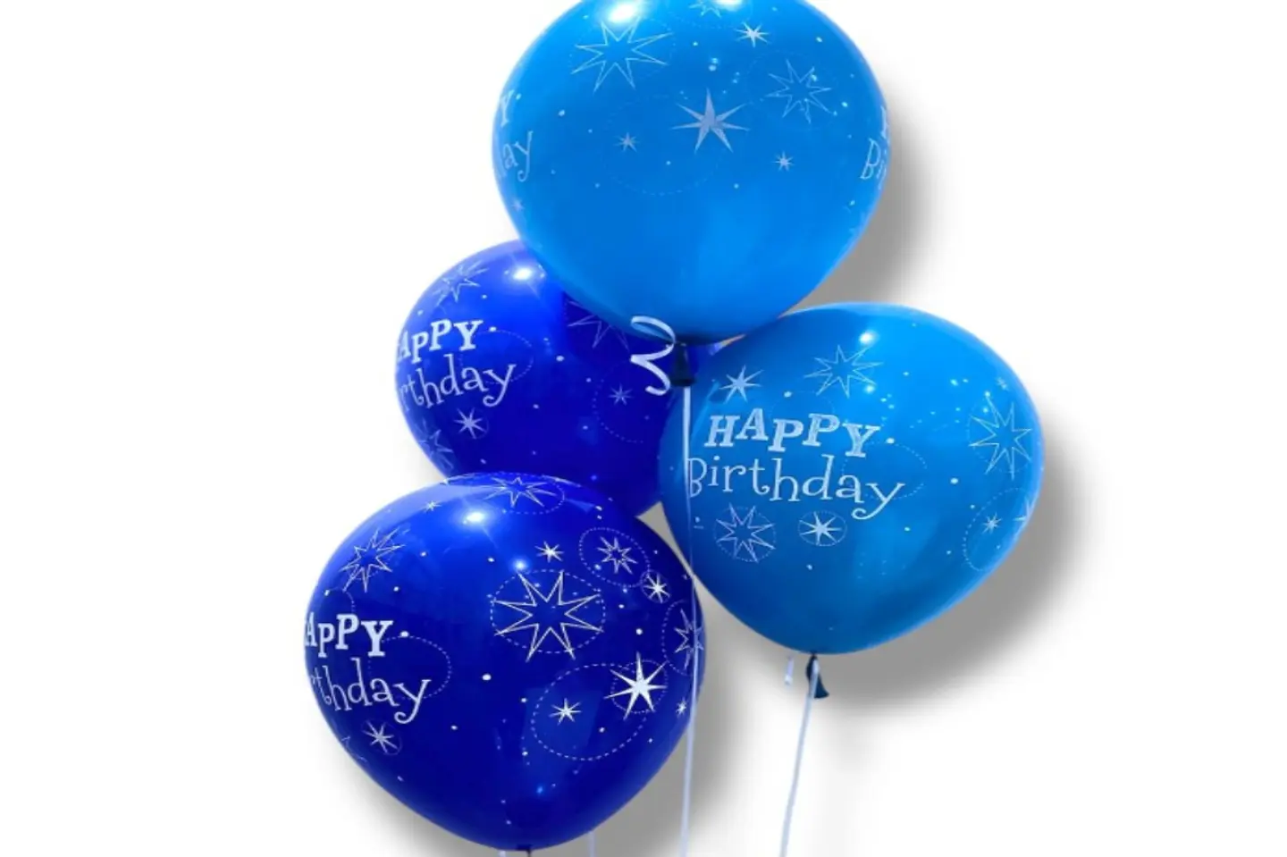 'Birthday 2' Printed Balloon Bouquet