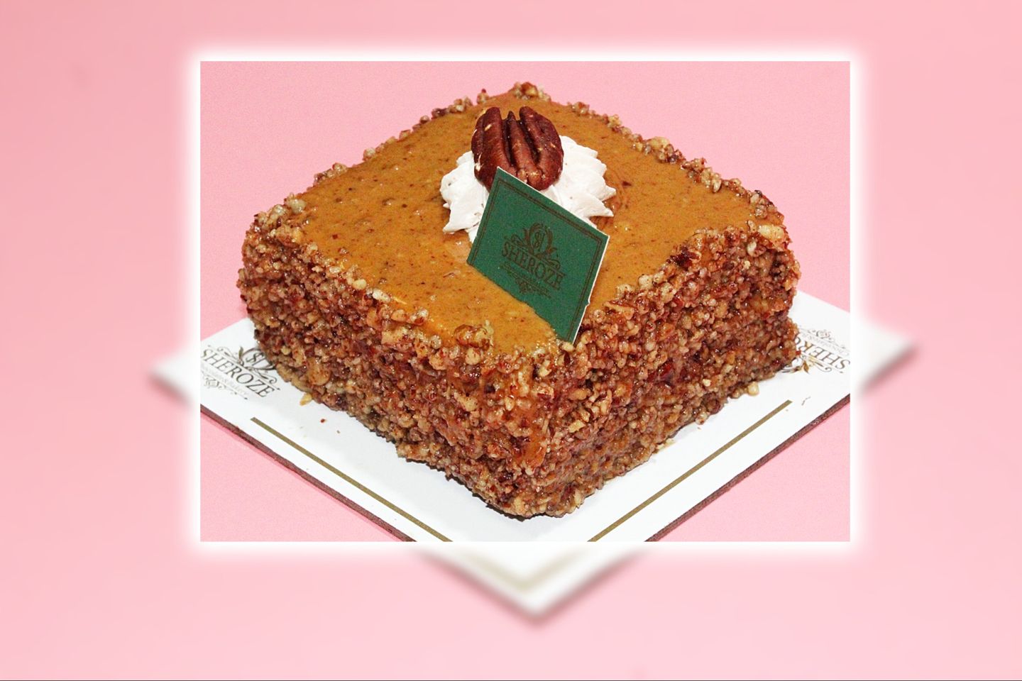 Pecan Cake Piece