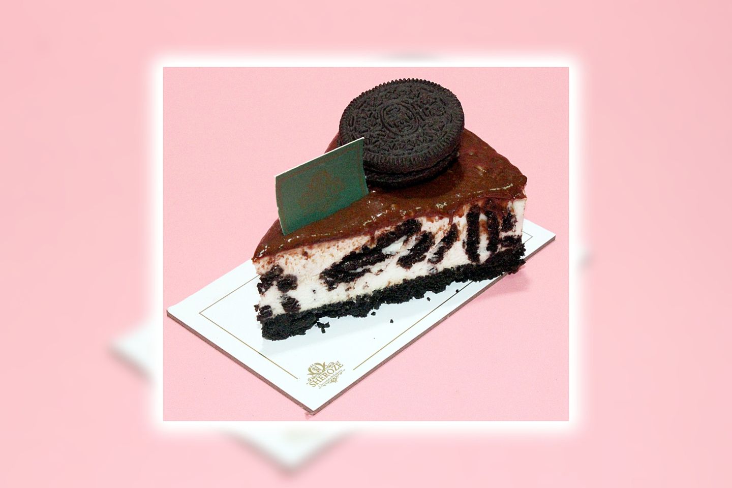 Oreo Cheesecake Piece