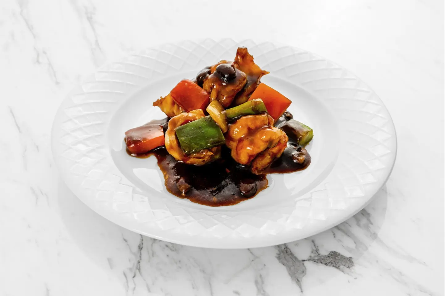 Prawn With Black Bean Sauce
