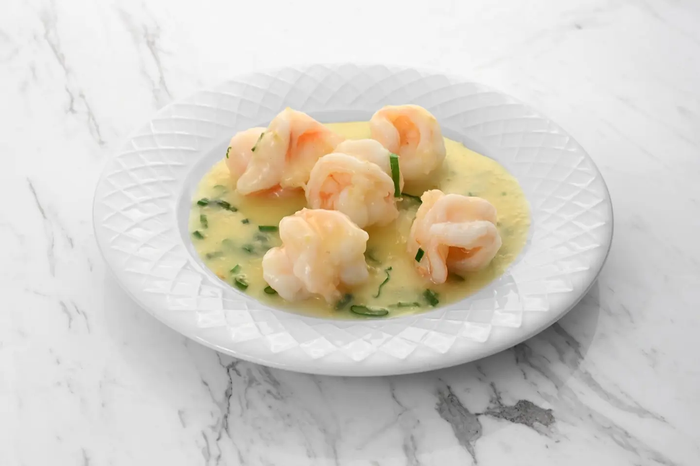 Prawn With Garlic Butter Sauce