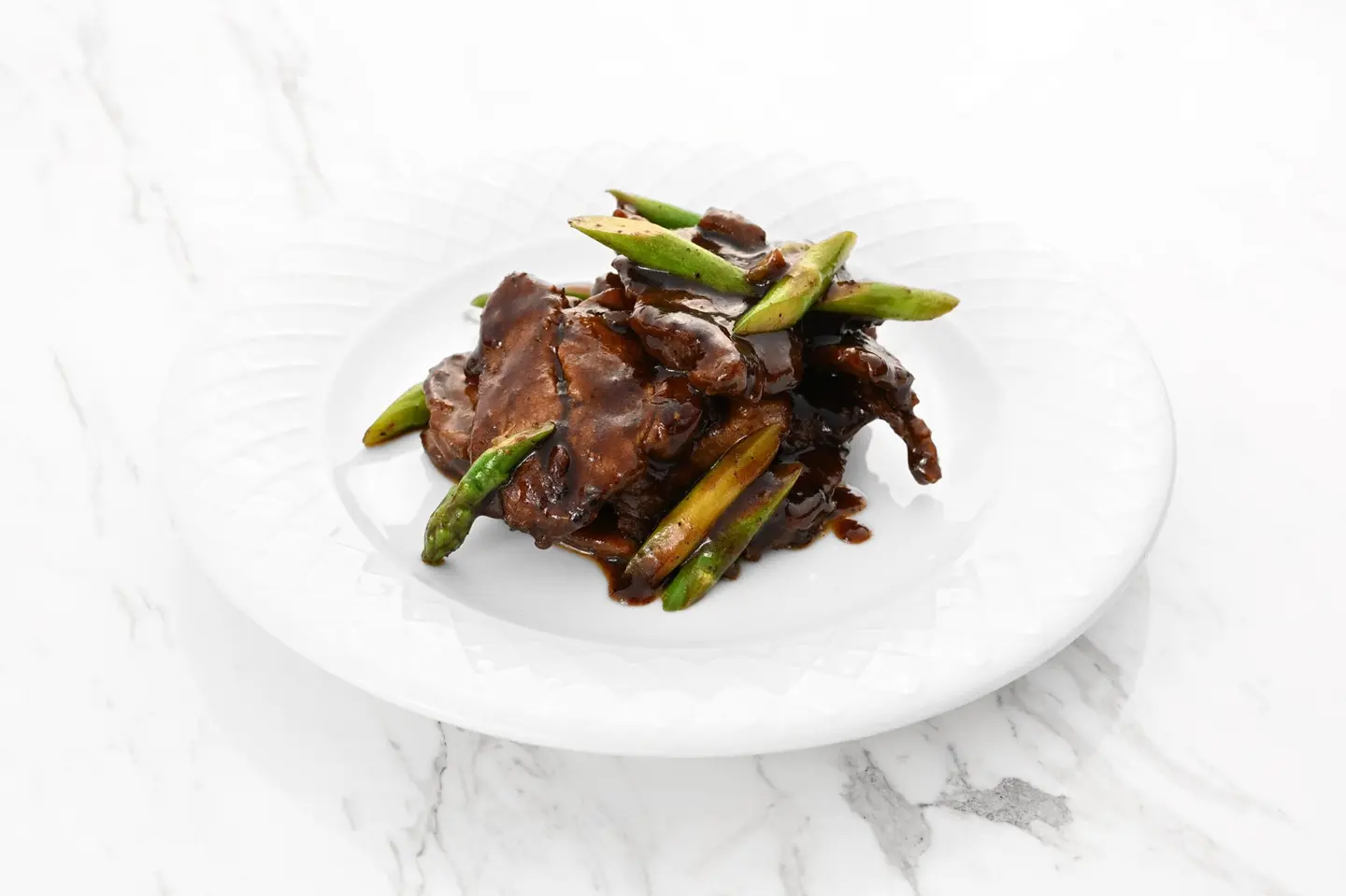 Fusion Asparagus Beef