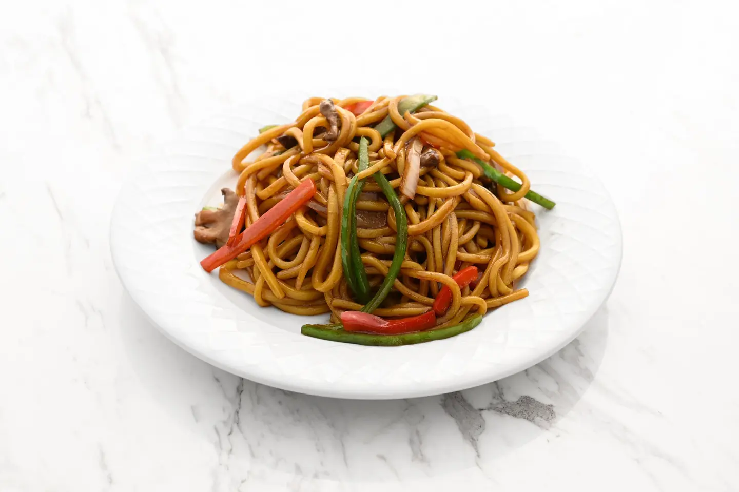 Homemade Noodles Vegetables