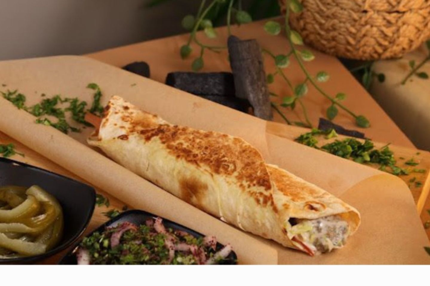 شاورما دجاج صغير