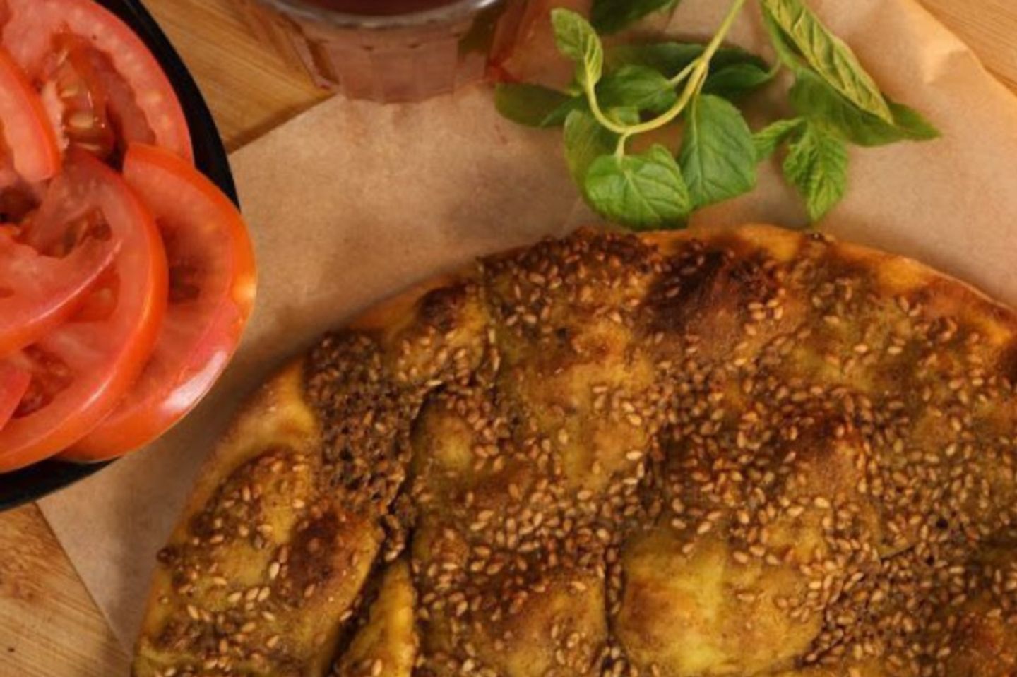 فطيرة زعتر