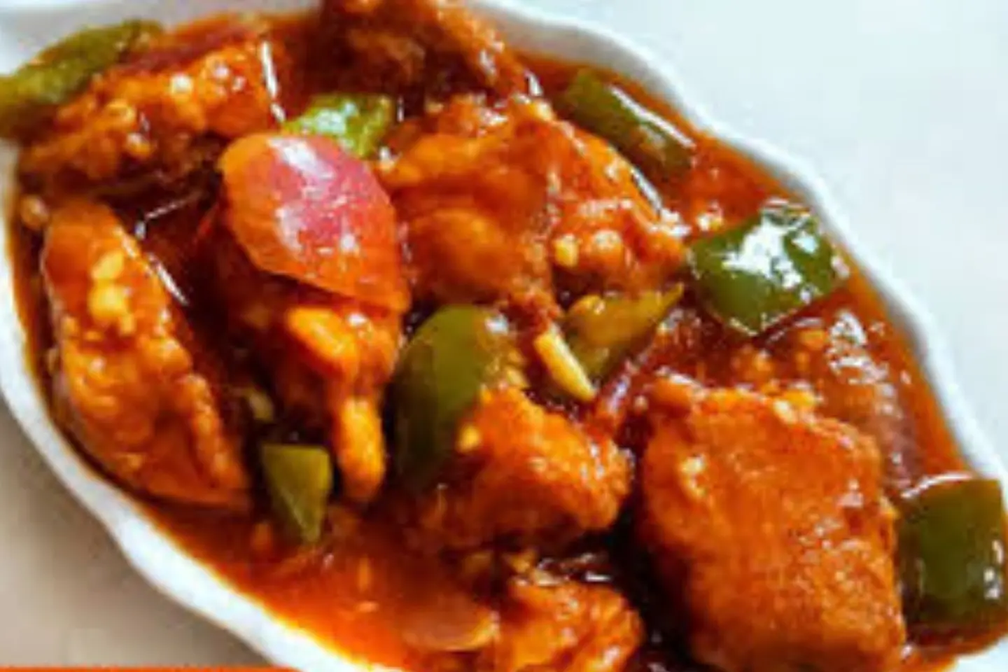 دجاج بالثوم الحار