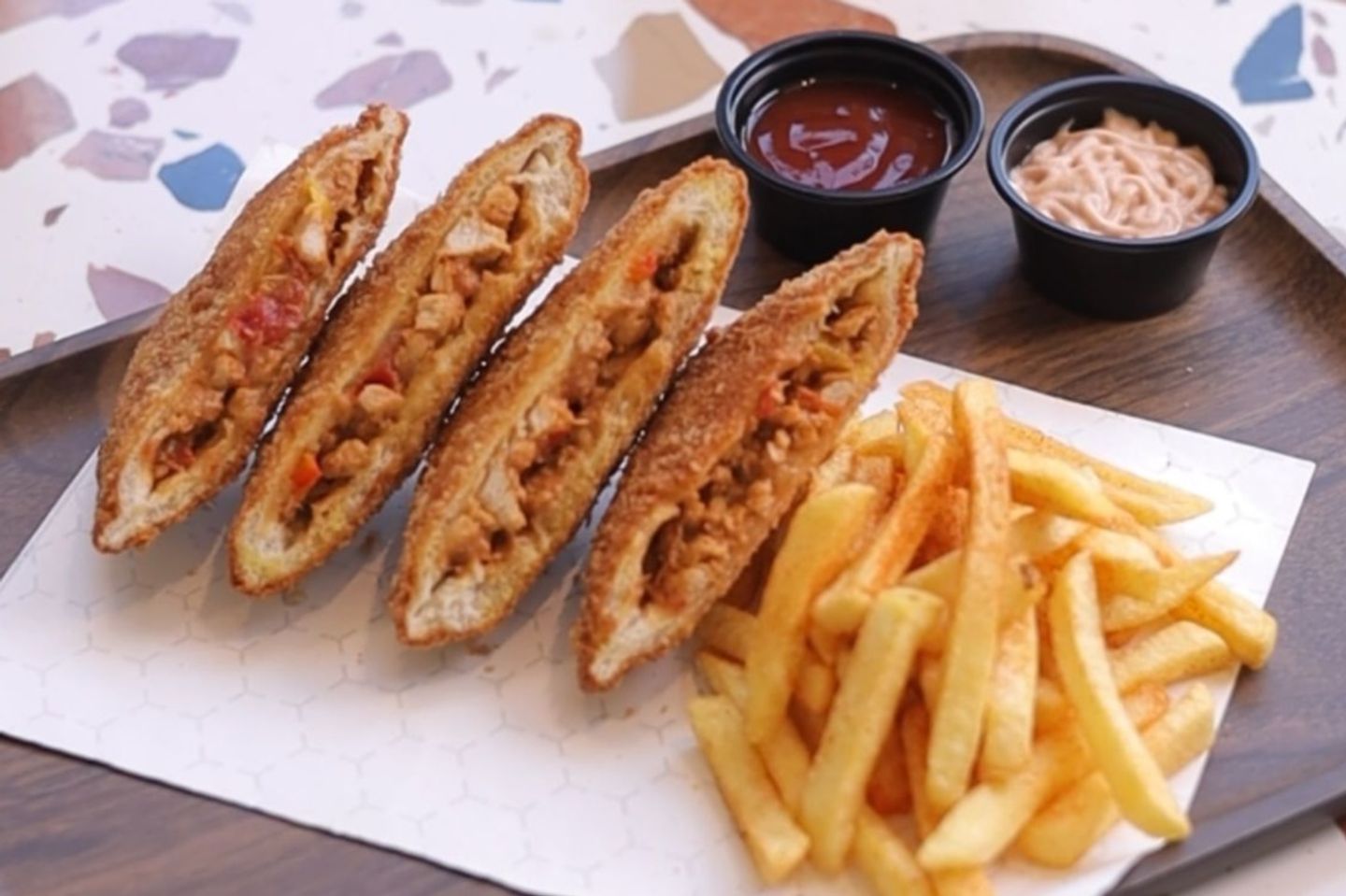 Chicken Toast