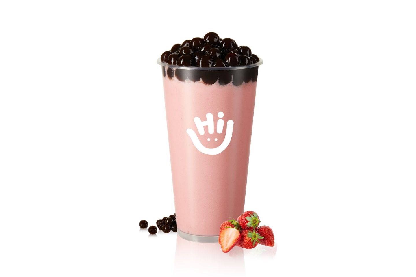 Strawberry Boba Tea