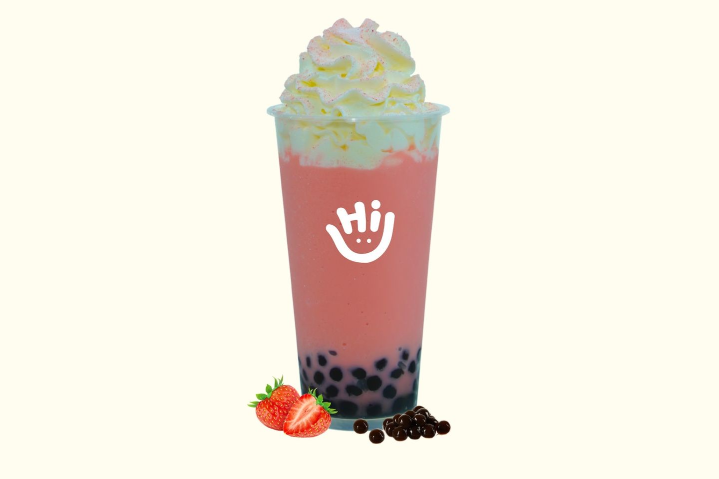 Strawberry Boba Frappuccino