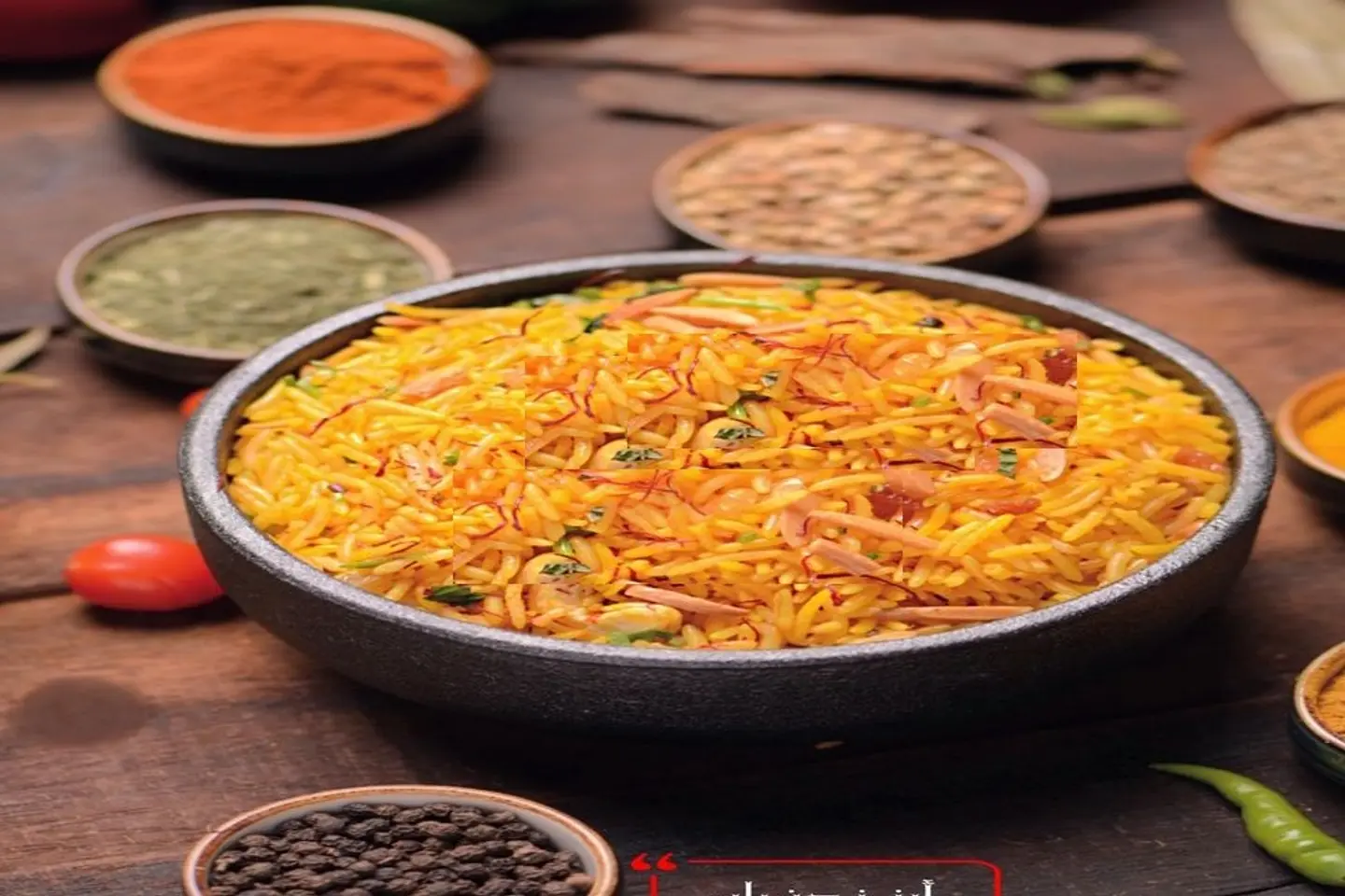 أرز بالزعفران