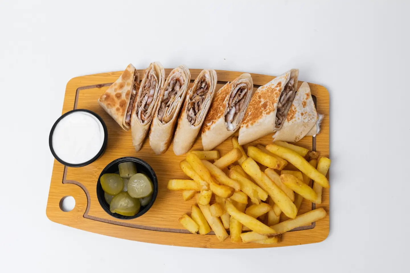 Arabic Chicken Shawarma Dish