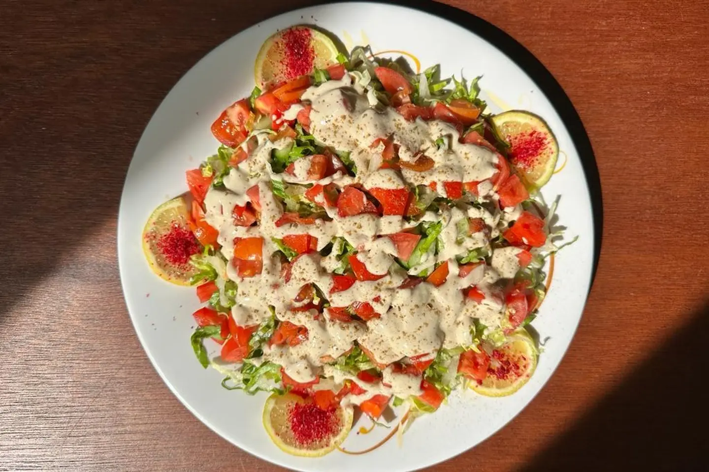 سلطة طحينة