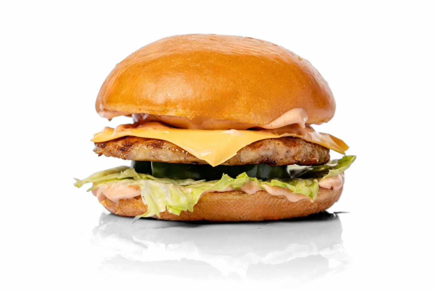 Charcoal Chicken Burger Meal