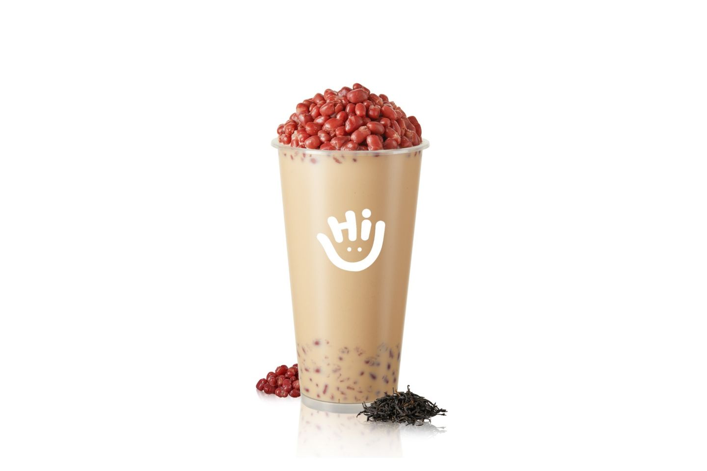 Red Bean Milk Tea