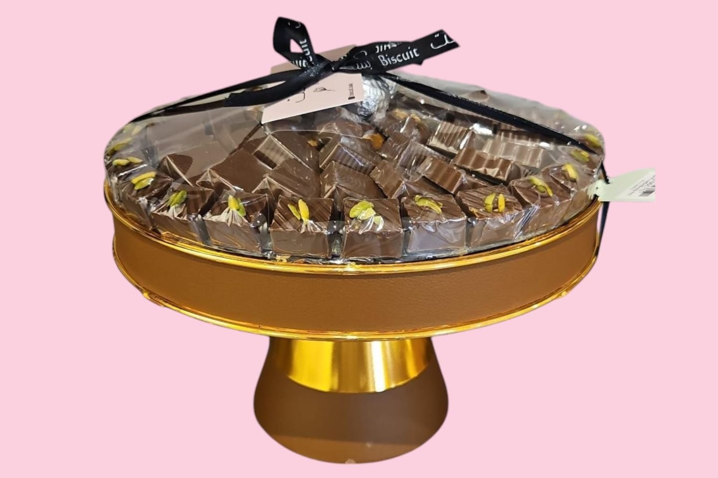 Leather Chocolate Plate 4888