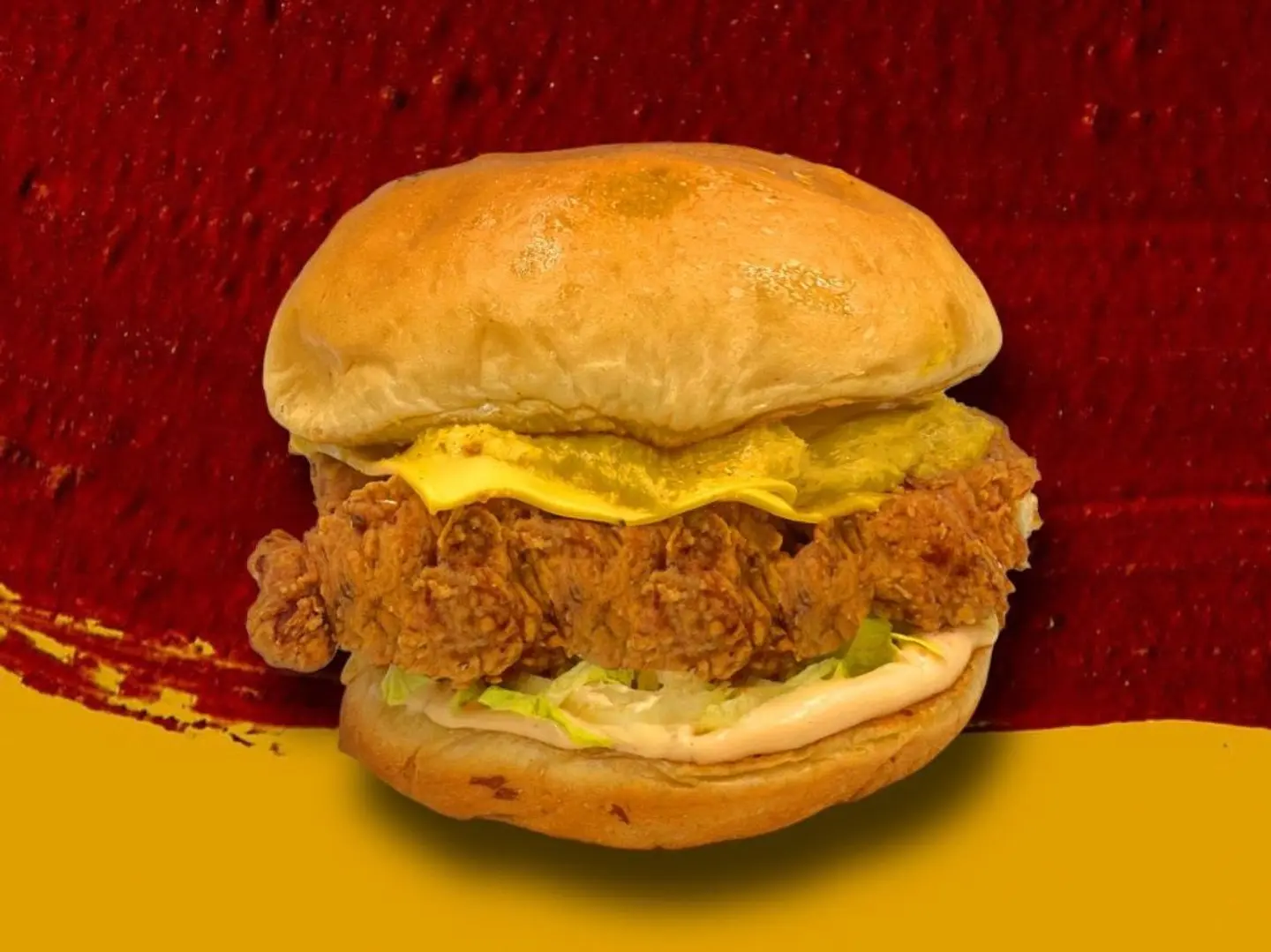 Fried Chicken Burger