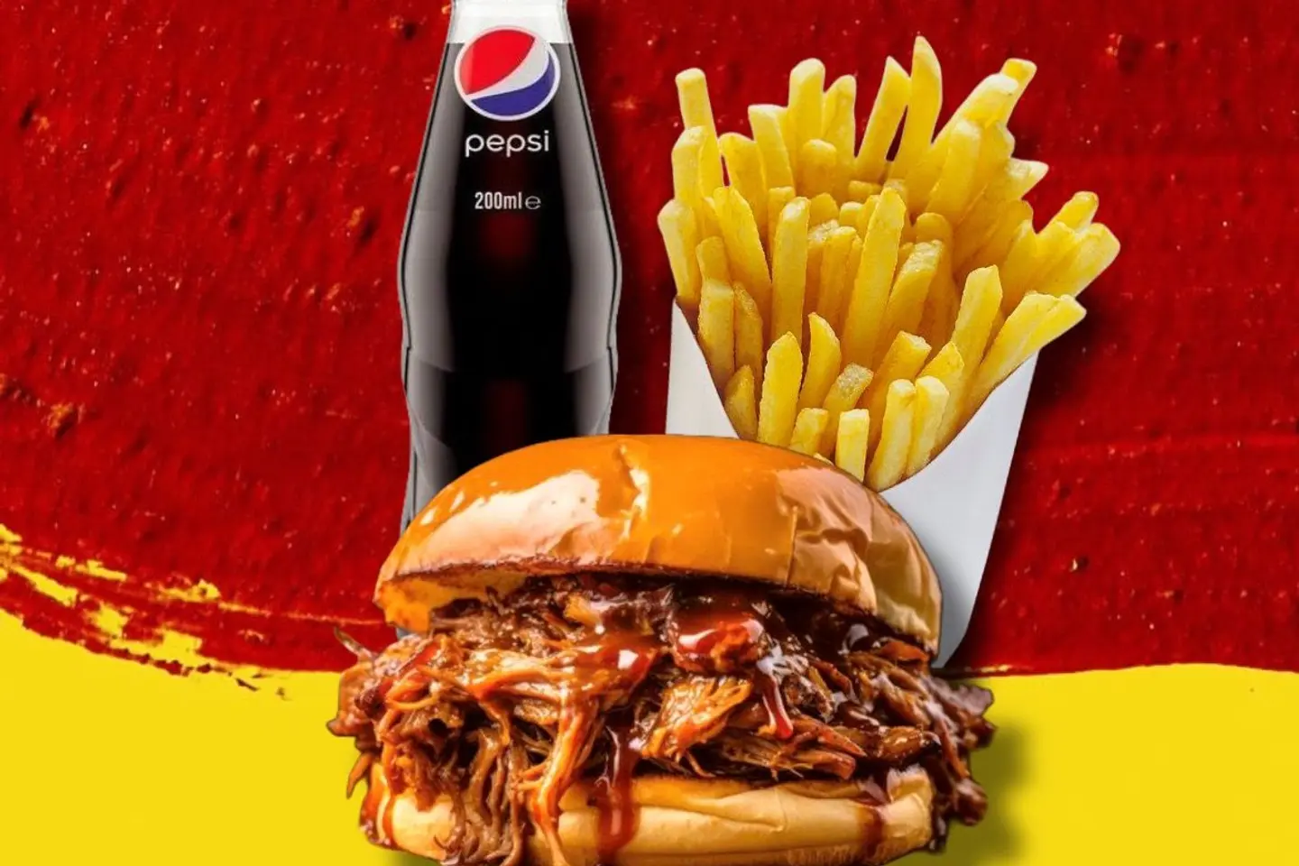 Crave Burger Meal