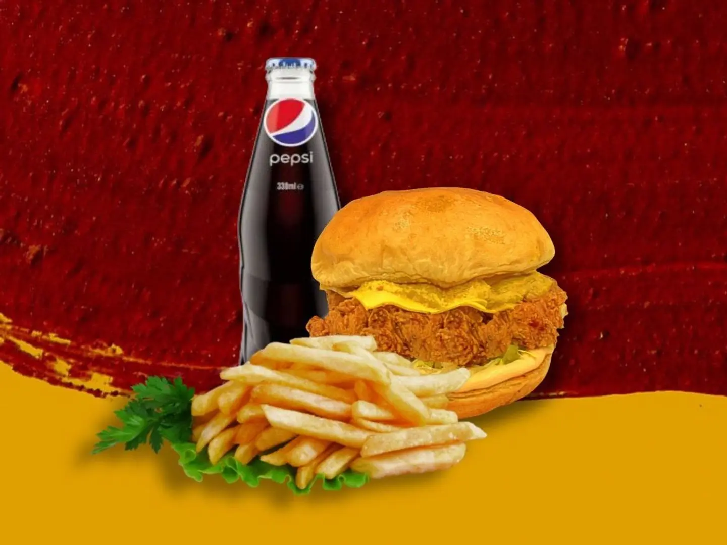 Chicken Burger Meal