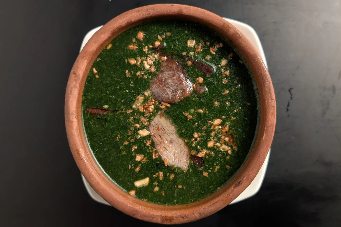 طاجن ملوخيه باللحم