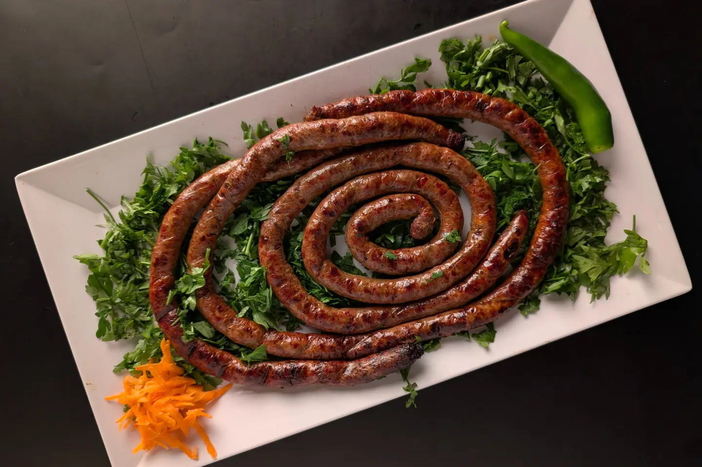 500 جرام سجق مشوي