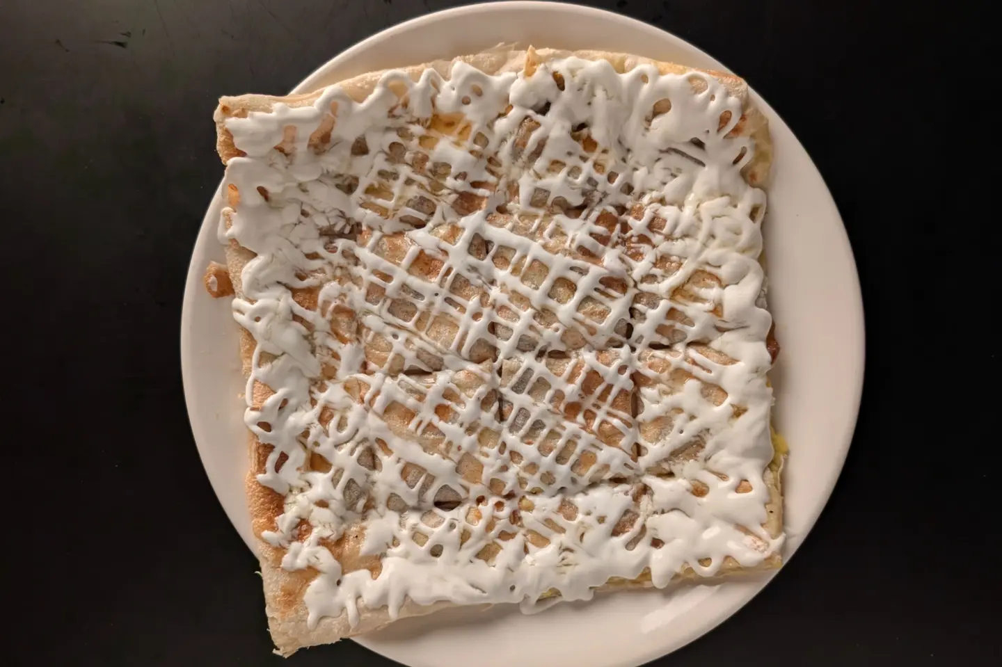 Large Honey And Cream Pie