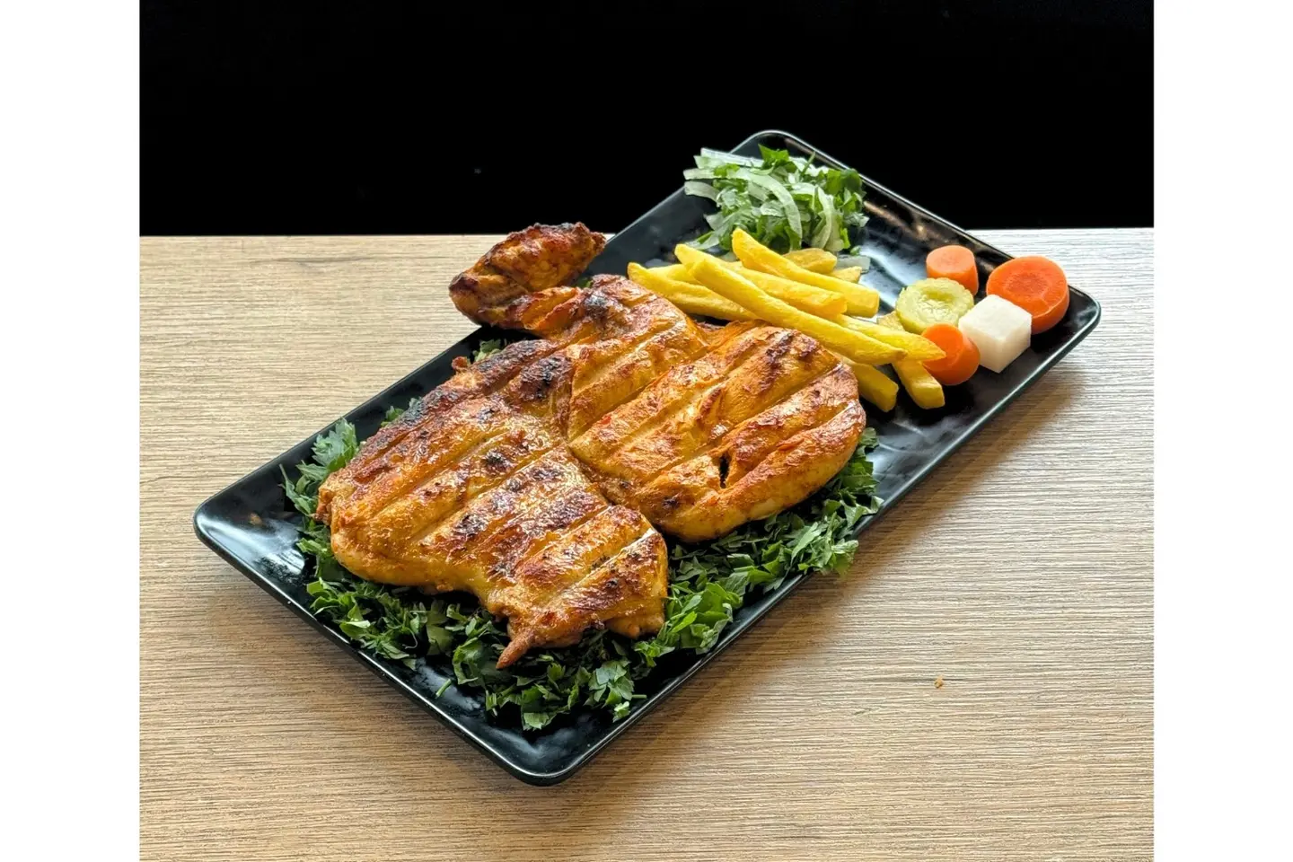 Half Grilled Chicken