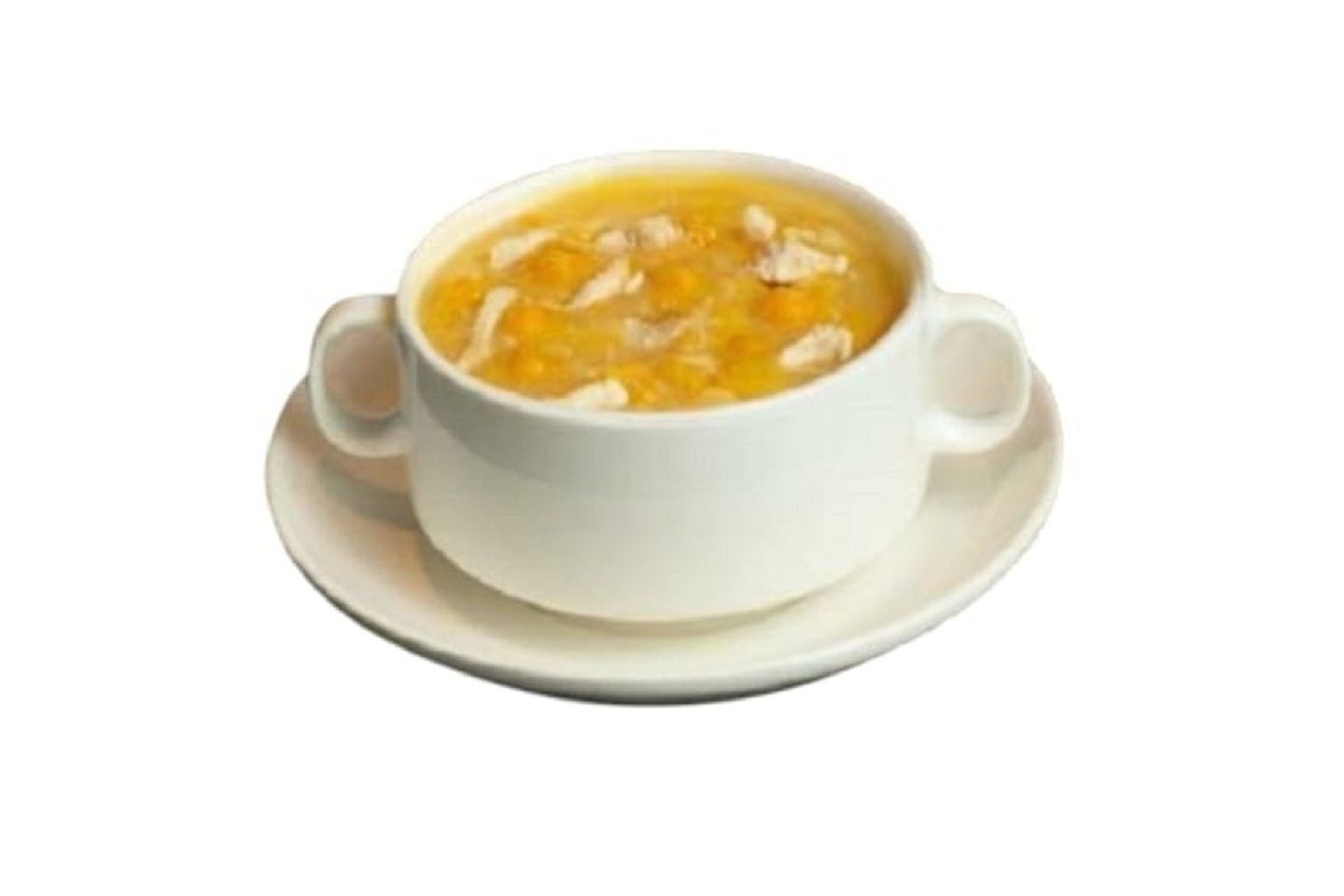شوربه الدجاج والذره