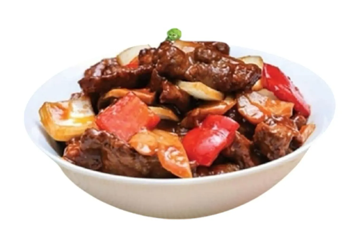 لحم بالفطر
