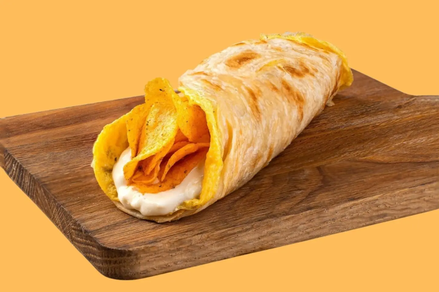 Chips And Cheese Chapati