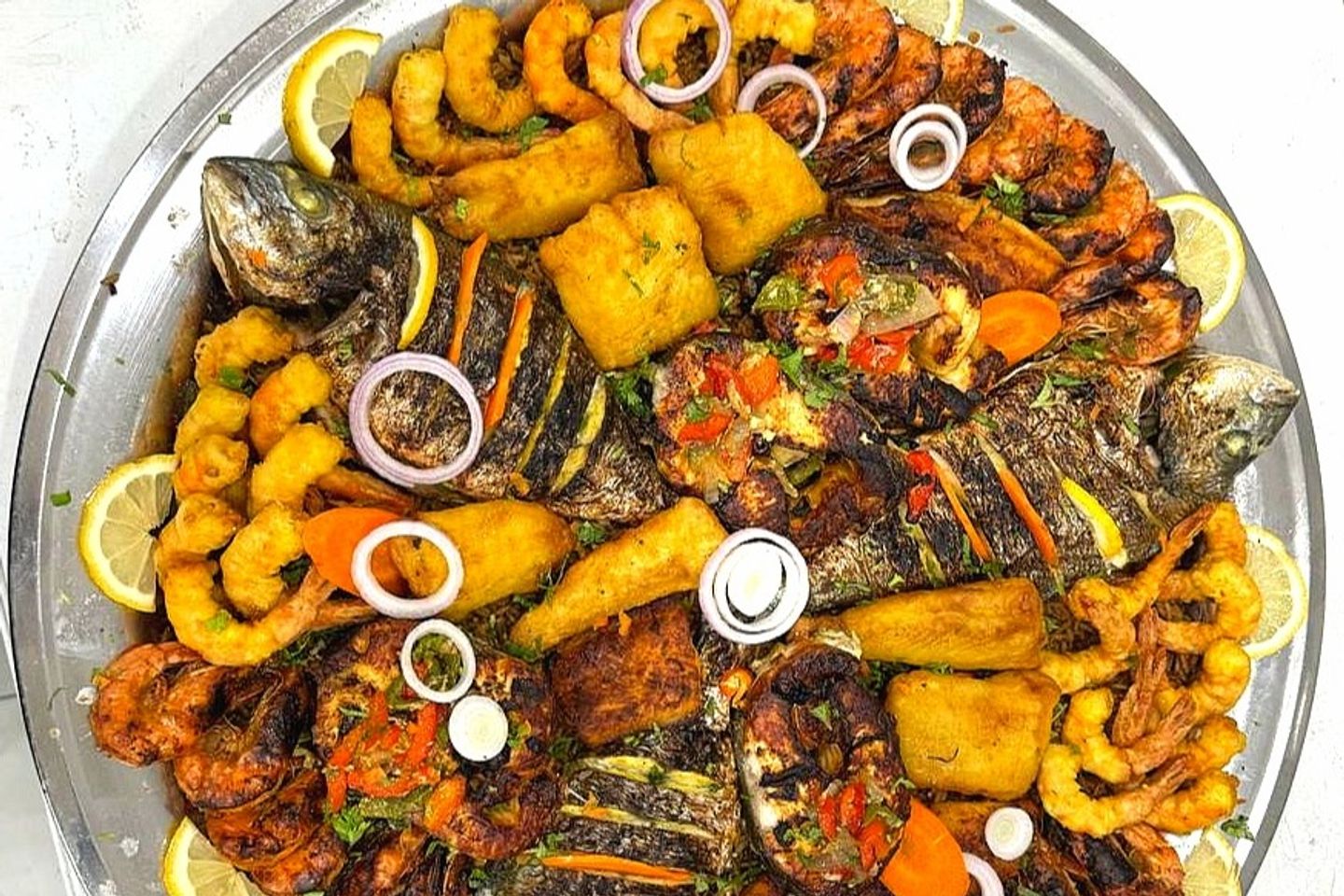 4 Person Tray