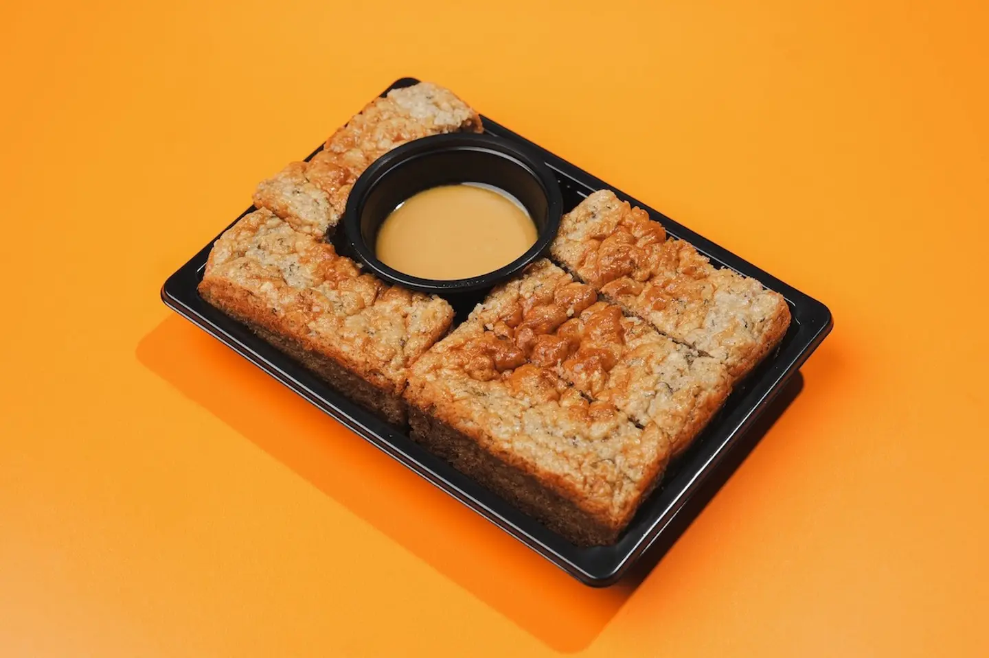 خبز بالموز والكراميل