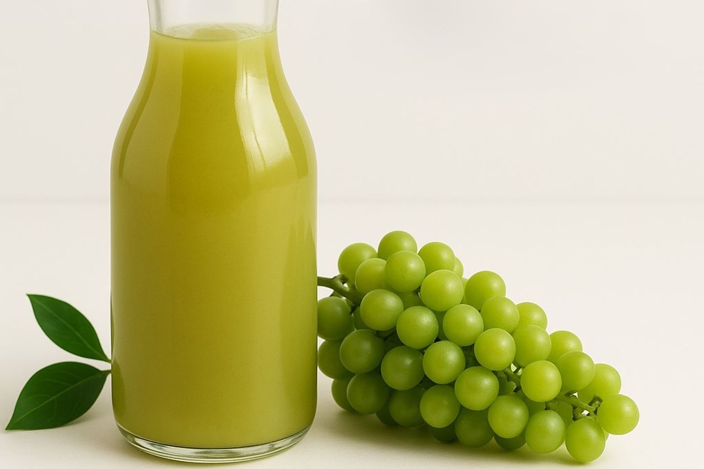 Sour Grapes Juice With Lemon