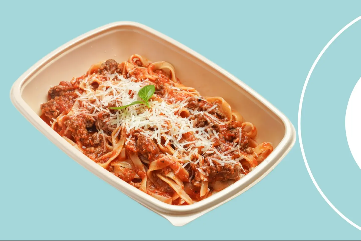 Tagliatelle Pasta With Meat