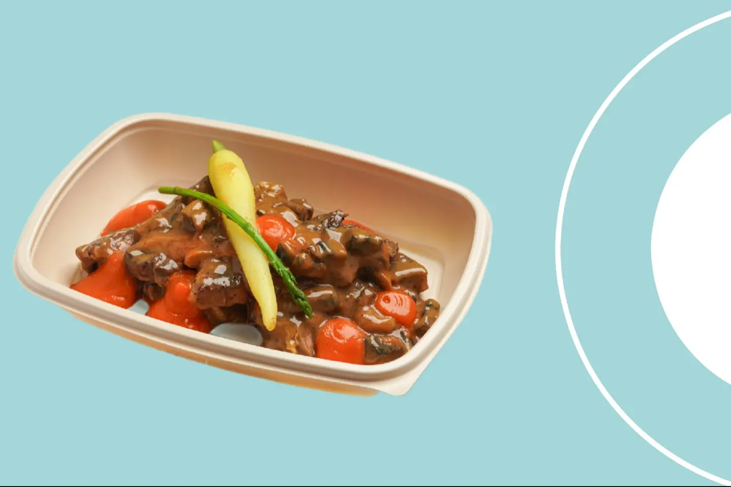 Beef Steak Puree With Carrots