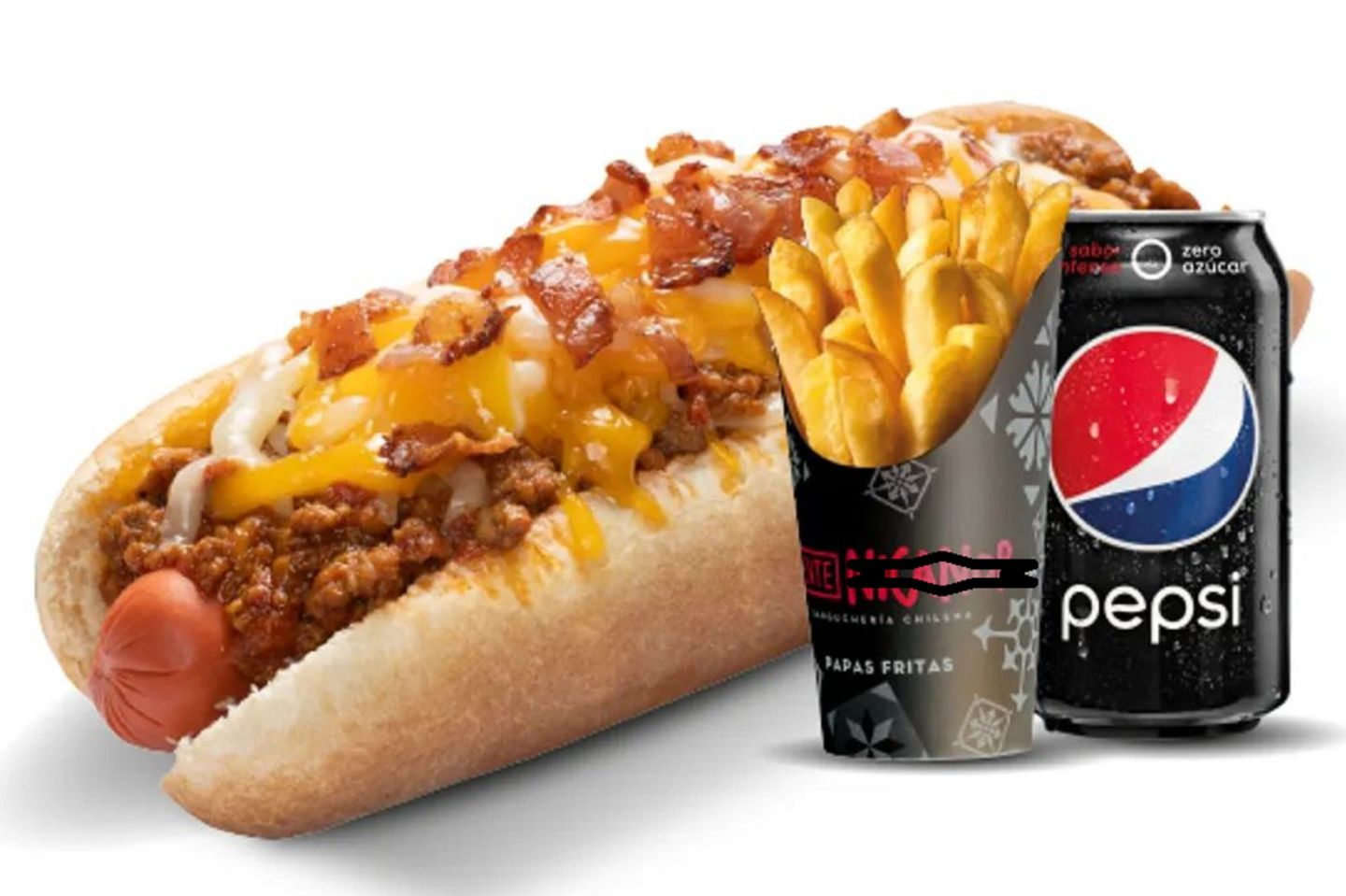 Chili Hot Dog Meal