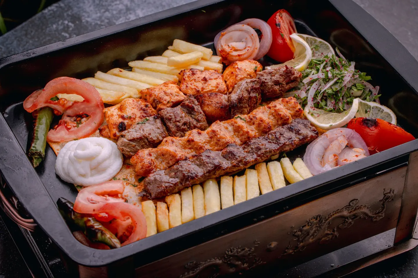 Mixed Grilled 4 Skewers