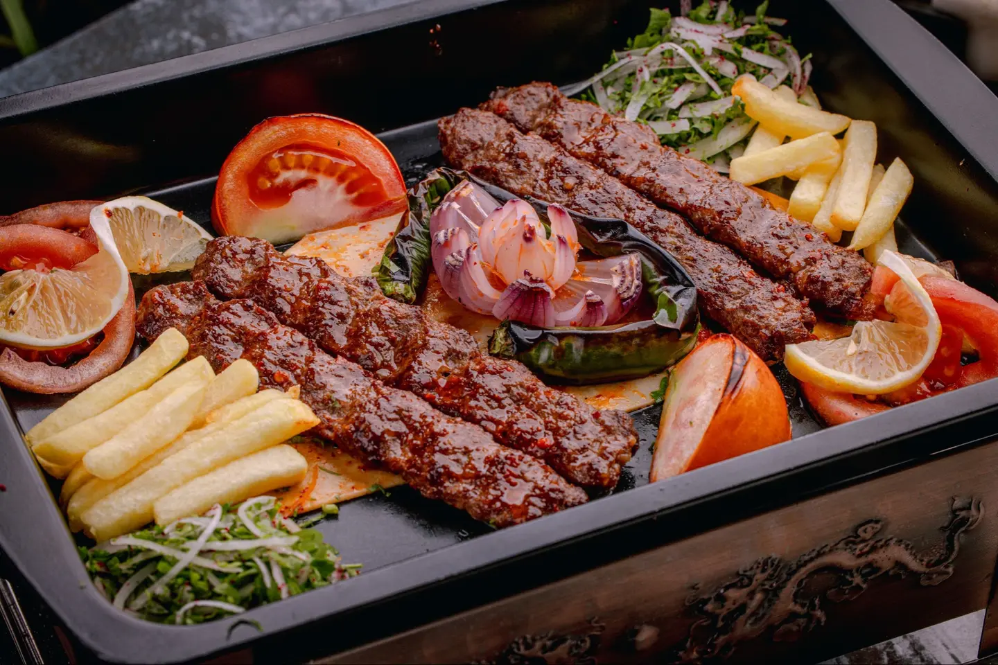Mixed Grilled Chicken Skewers