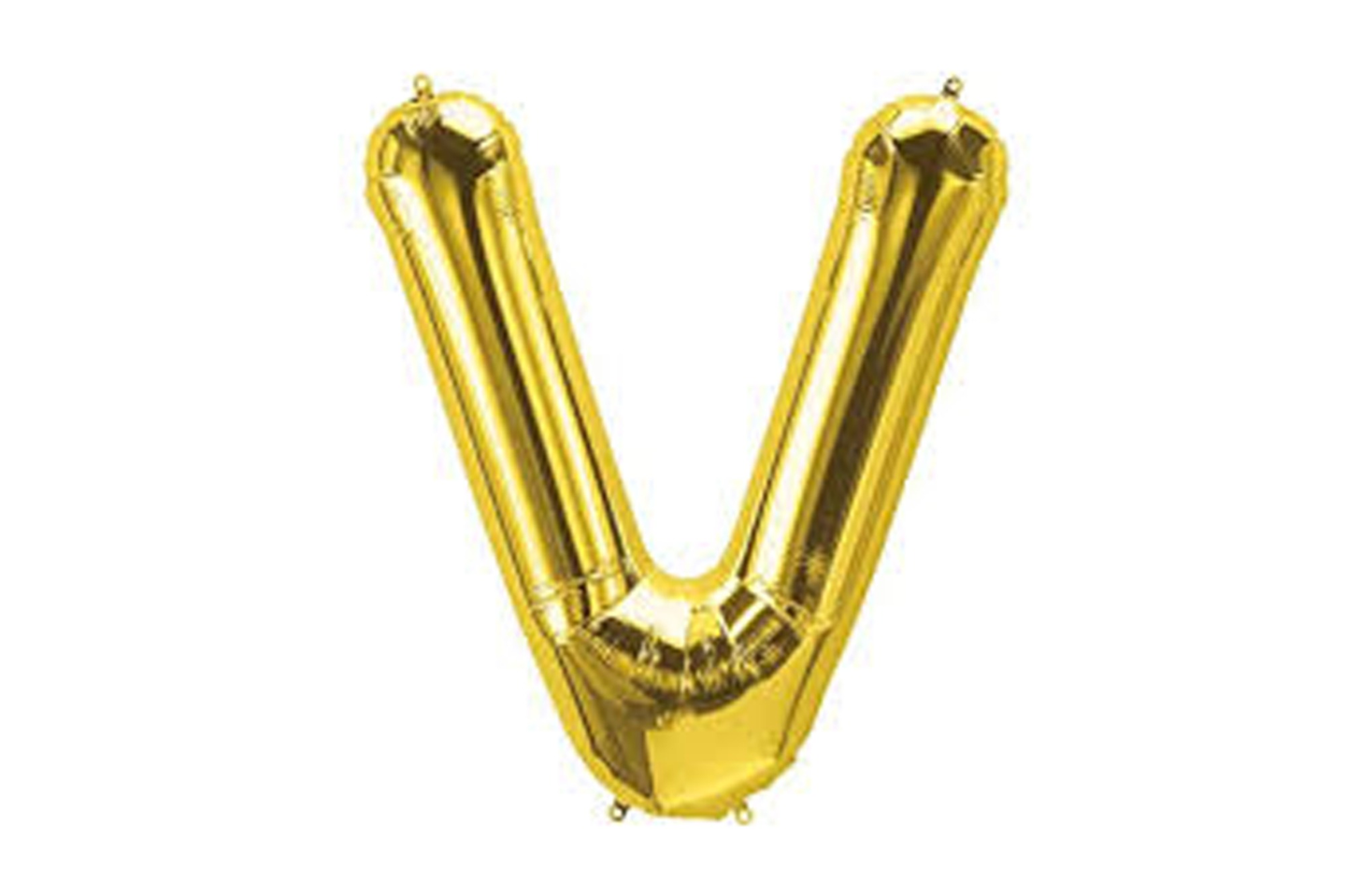 بالون حرف في ذهبي