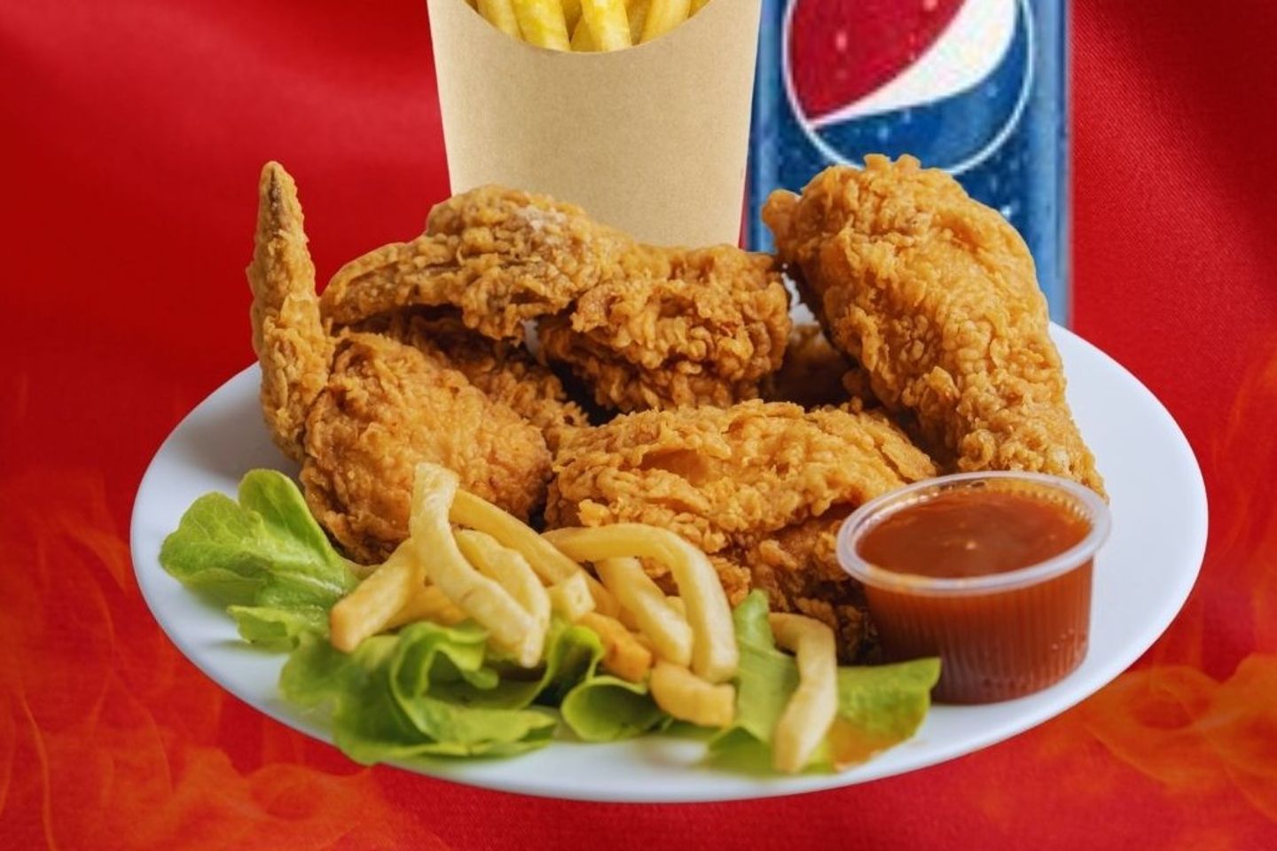 Broasted Four Pieces