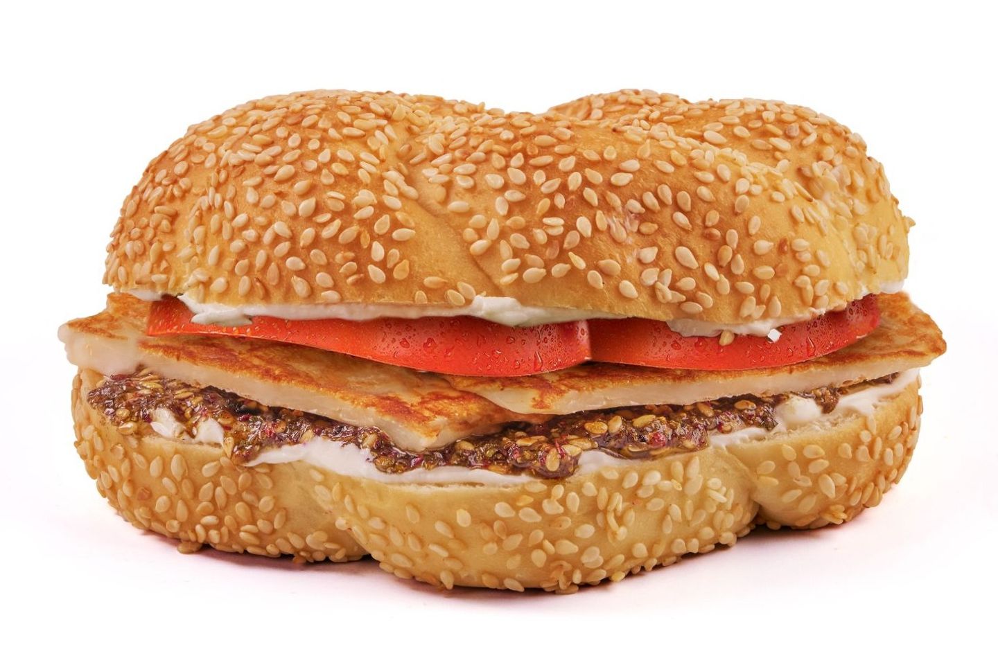 Halloumi Labneh Simit