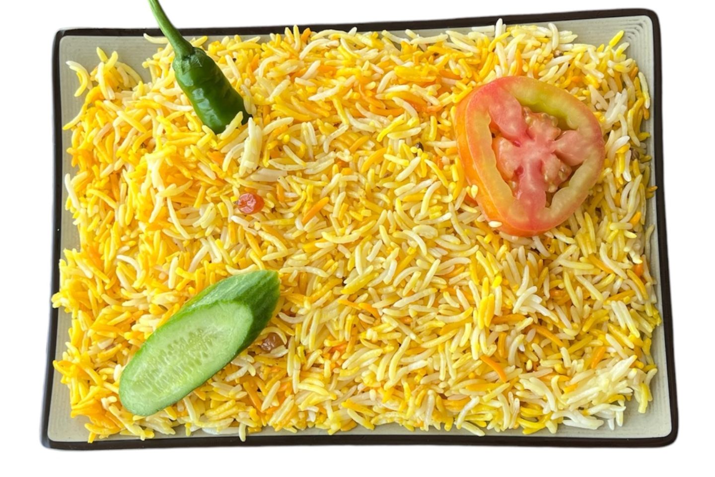 A Large Plate Of Rice