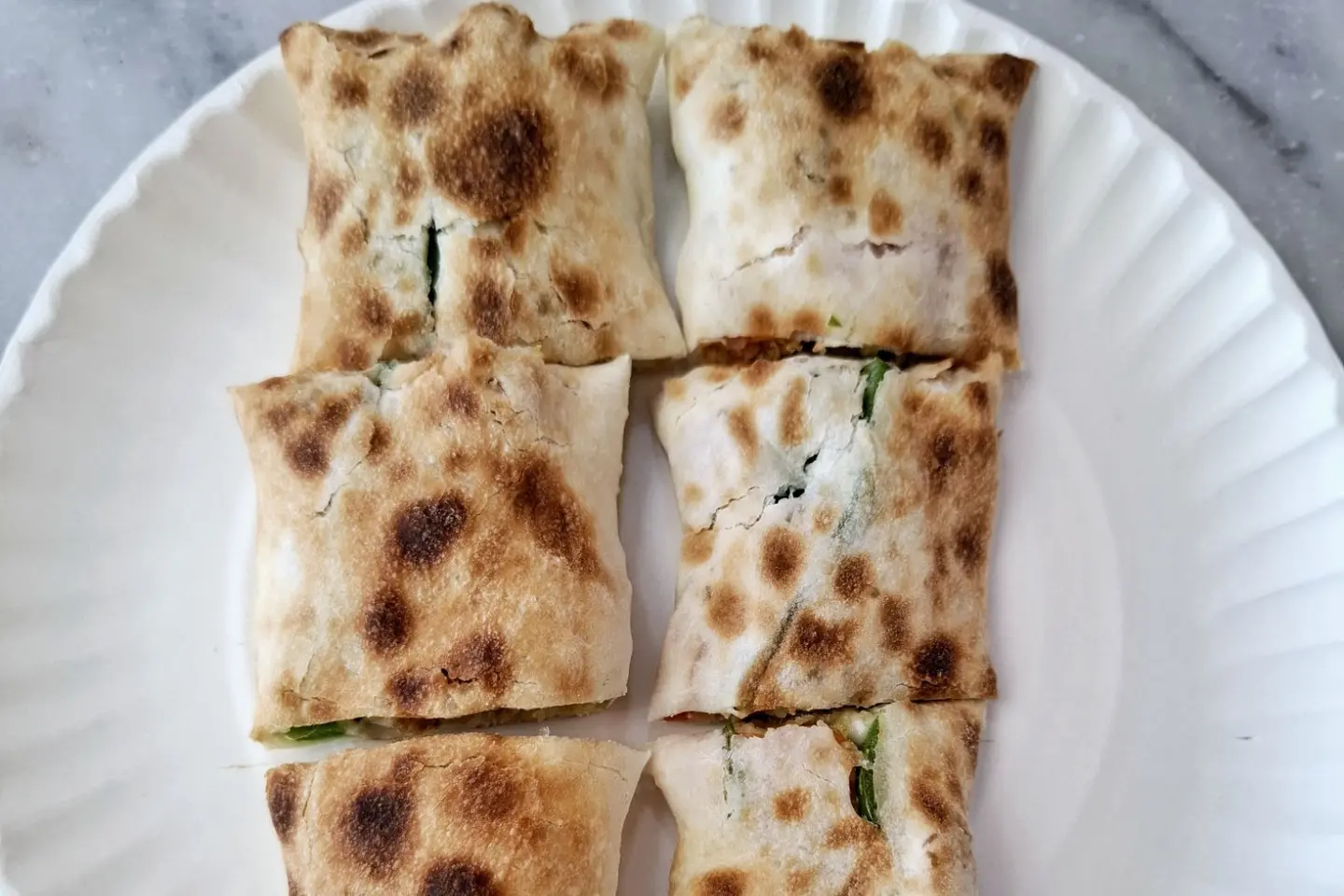 فلافل لبنة جبن