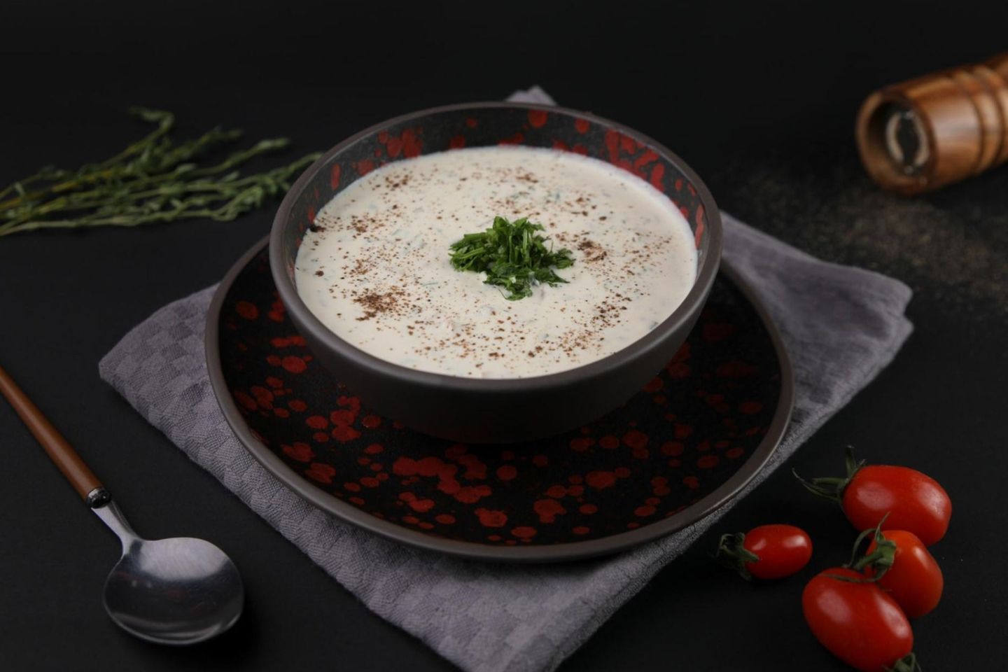 شوربة سي فود بالكريمة
