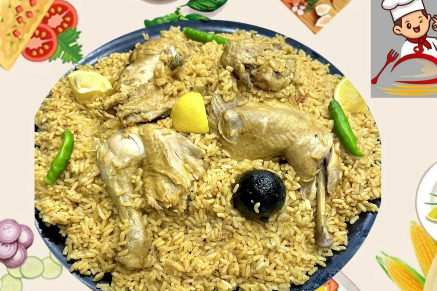نص حبه دجاج مضغوط احمر