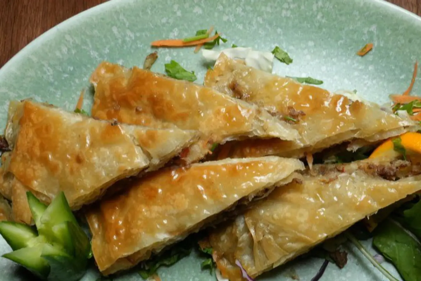 رقاق باللحمة المفرومة